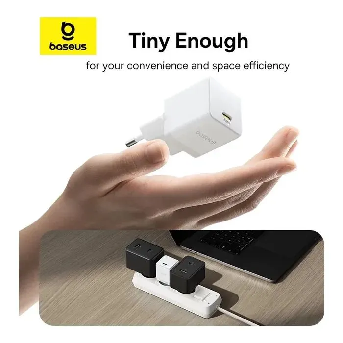 Зарядное устройство Baseus USB-C PD20W white (P10111602213-00) изображение 12