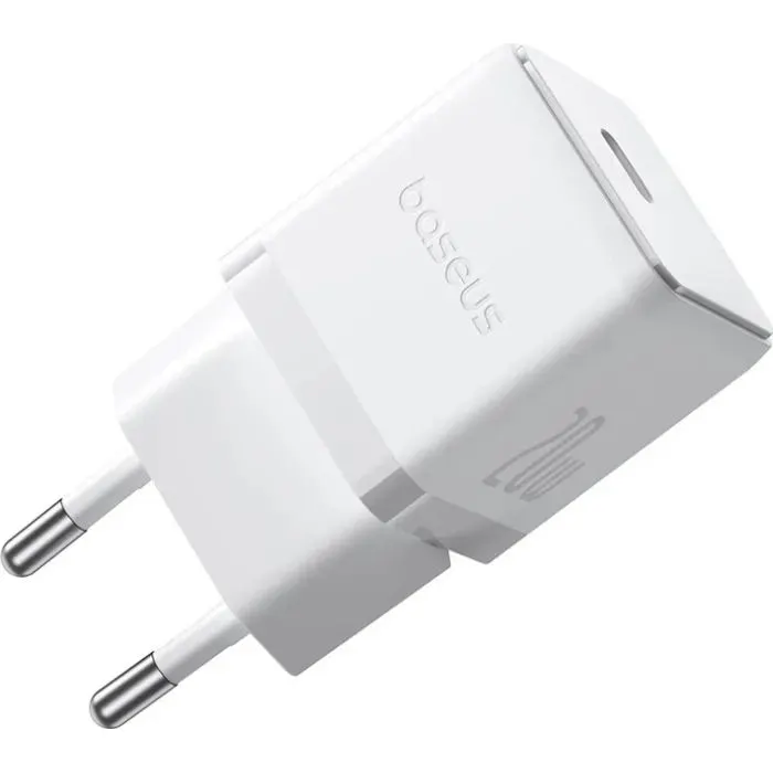 Зарядное устройство Baseus USB-C PD20W white (P10111602213-00) изображение 6