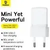 Зарядное устройство Baseus USB-C PD20W white (P10111602213-00) изображение 9