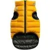 Курточка для тварин Airy Vest двостороння жовто-чорна S30 (1552)