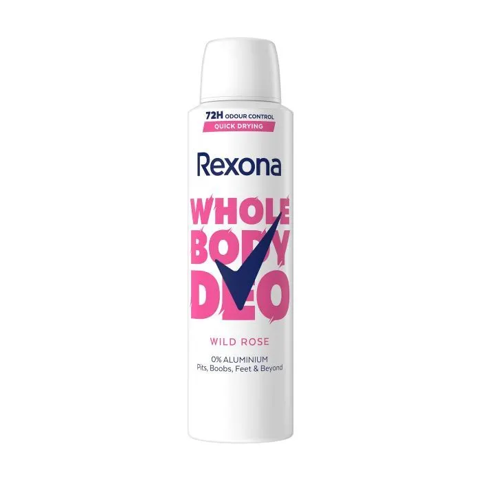 Дезодорант Rexona Для всего тела Дикая роза 150 мл (8720181865176)