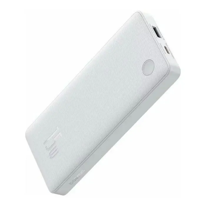 Батарея универсальная Baseus Airpow Lite 10000mAh 15W White (P10067500213-00)