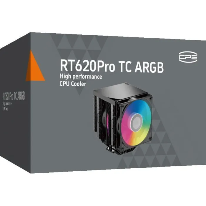 Кулер для процессора PcCooler RT620Pro TC ARGB BK изображение 6