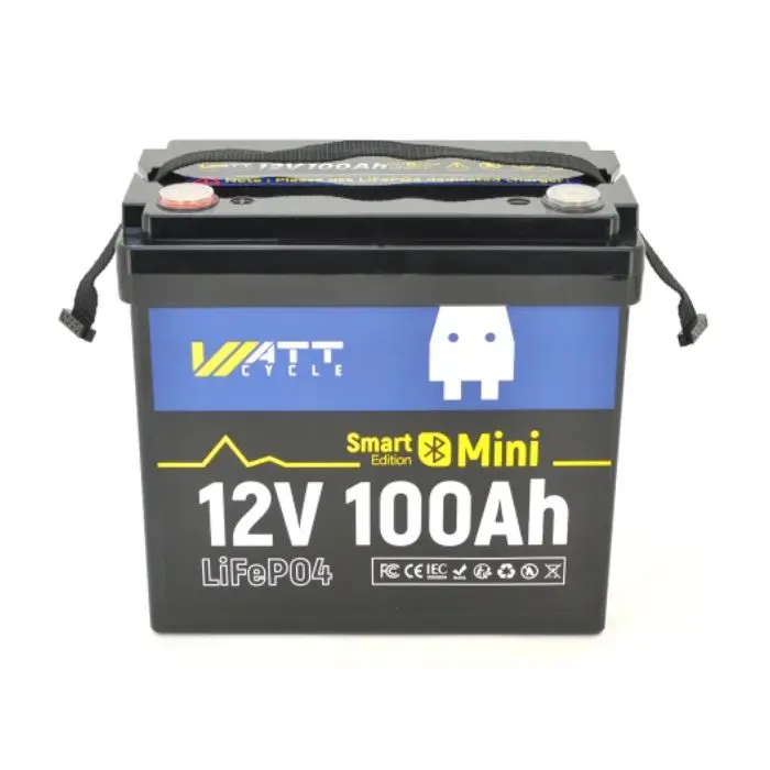 Батарея LiFePo4 WattCycle 12,8V 100Ah, 1,28kWh, Bluetooth (WT12V100AH100MINIBT) изображение 2