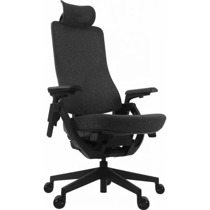 Офісне крісло GT Racer B-6314 Dark Gray/Black (B-6314 Fabric Dark Gray/Black)