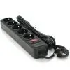 Сетевой фильтр питания Maxxter MSP5-G-10B, 5 роз, 3 м, Black (MSP5-G-10B)