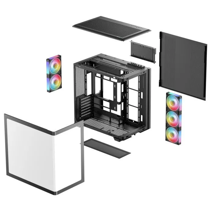 Корпус для ПК Deepcool CG590U 5F Black (R-CG590U-BKAGA5-G) изображение 8