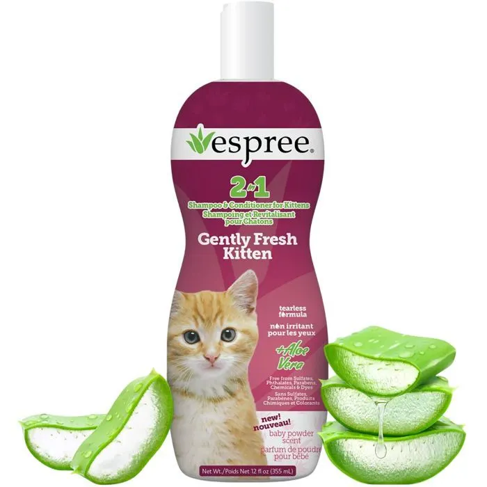 Шампунь для тварин Espree Gentle Fresh Kitten 2in1 355 мл (0748406003576) зображення 8