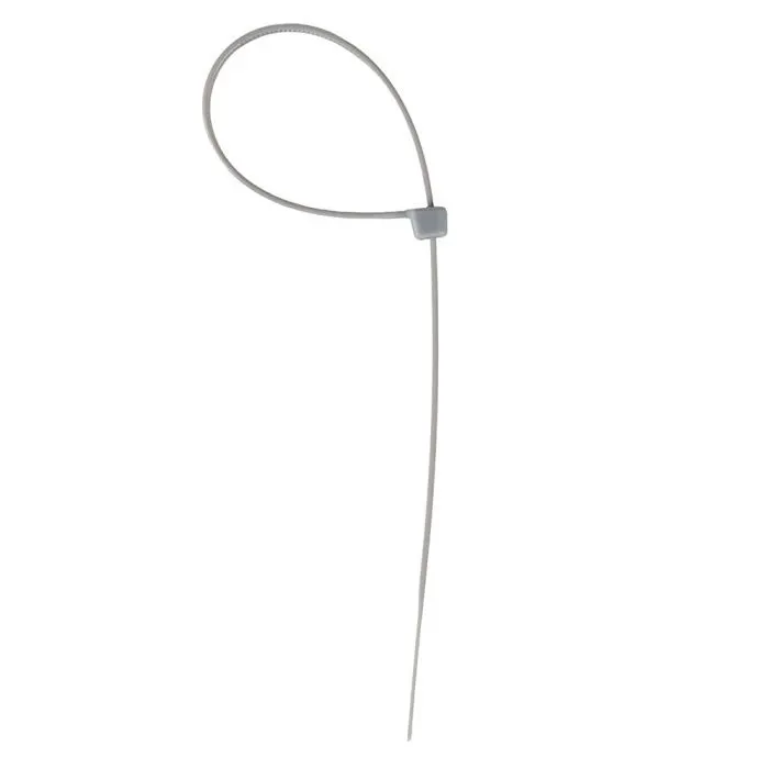 Стяжка Alloid 4.8х250мм, пластик, 100шт./уп., серый (PC-48250G) изображение 3