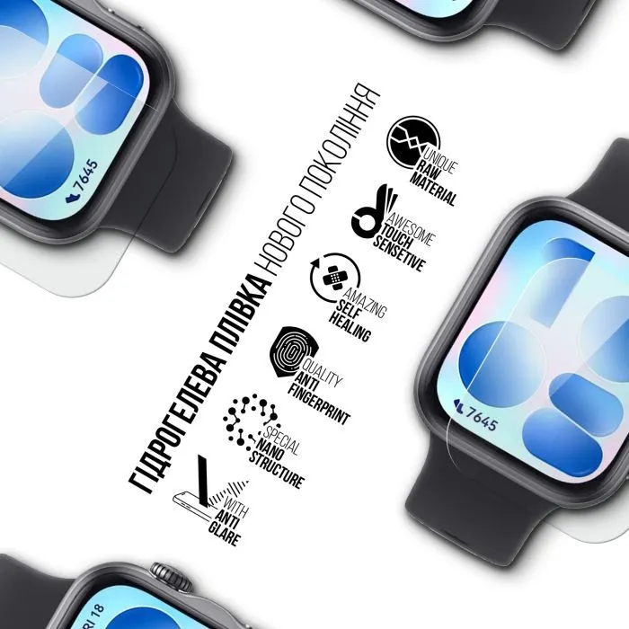 Плівка захисна Armorstandart Matte hydrogel Huawei Watch Fit 5 6 pcs (ARM93587) зображення 2