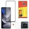 Скло захисне Dengos Glass + Camera Xiaomi Redmi Note 15 4G Black (DG-TGSCP-14)