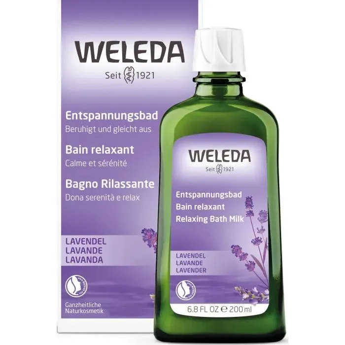 Піна для ванн Weleda Lavender Relaxing Bath Milk 200 мл (4001638098250) зображення 2