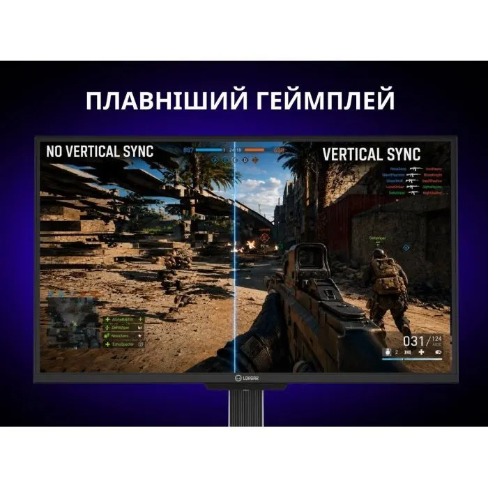 Монітор Lorgar LRG-25LA1F400-WH зображення 9