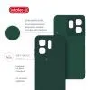 Чохол до мобільного телефона Intaleo Silicone Infinix Hot 50i Dark Green (1283126599552) зображення 5