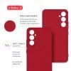 Чохол до мобільного телефона Intaleo SoftShell Samsung Galaxy A36 Red (1283126618826) зображення 5