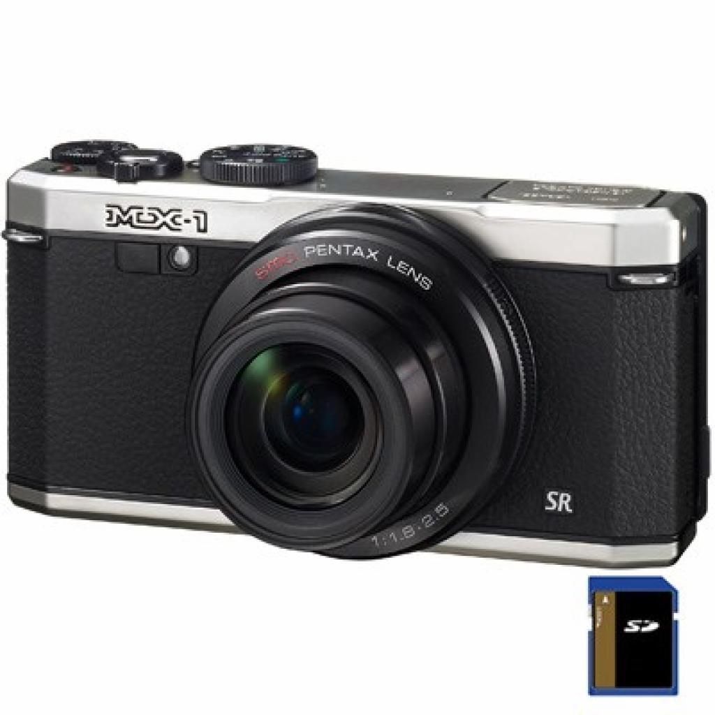 Цифровой фотоаппарат Pentax Optio MX-1 silver (12632)