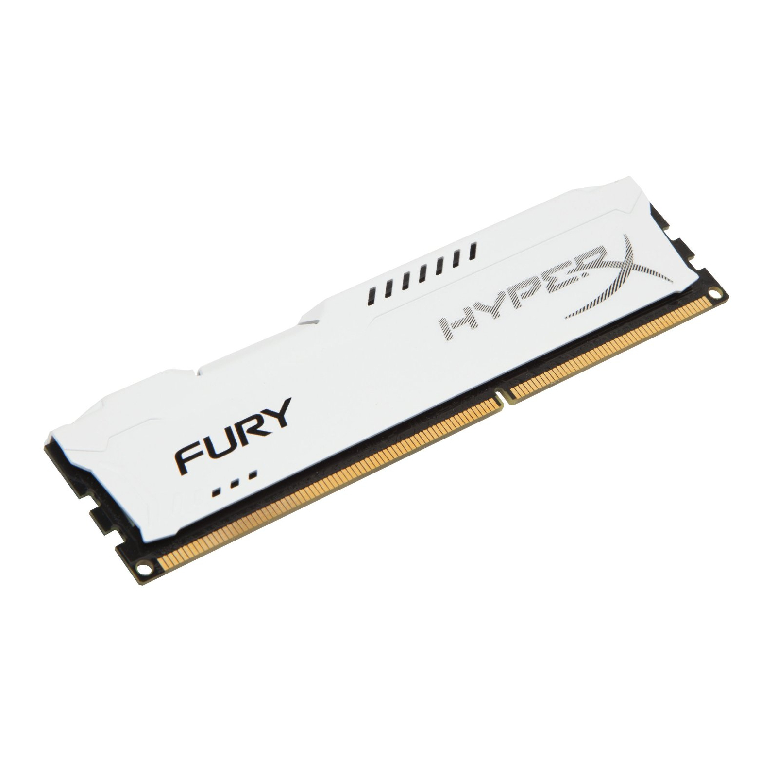 Модуль пам'яті для комп'ютера DDR3 4Gb 1600 MHz HyperX Fury White Kingston Fury (ex.HyperX) (HX316C10FW/4) зображення 2