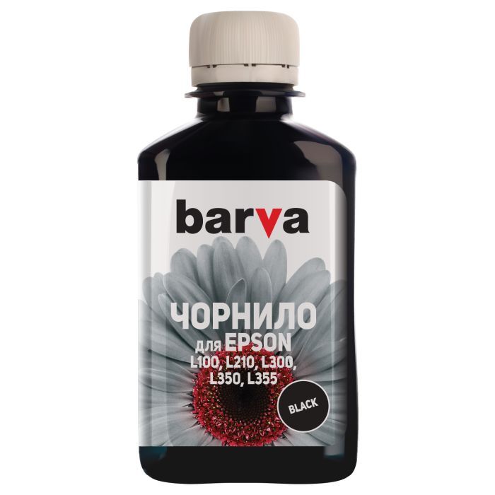 Чернила Barva EPSON L100/L210/L300/L350/L355 180г (T6644) YELLOW (L100-405)
