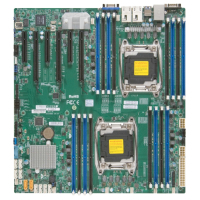 Серверная материнская плата Supermicro X10DRI-O
