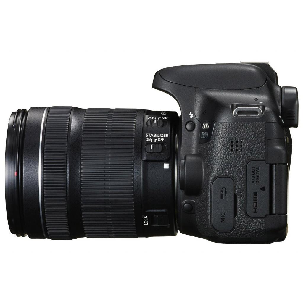 Цифровий фотоапарат Canon EOS 750D 18-135 IS STM Kit (0592C034) зображення 3
