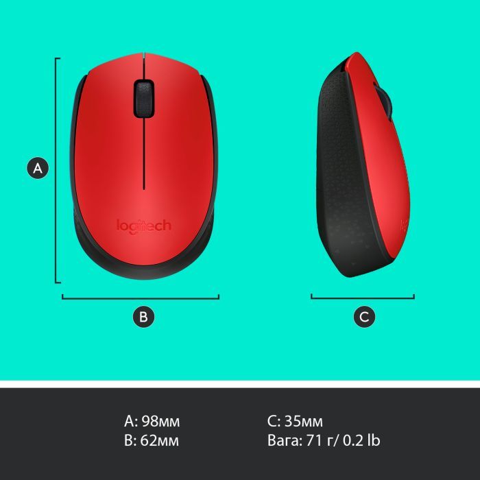 Мышка Logitech M171 White (910-006867) изображение 9