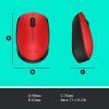 Мышка Logitech M171 Red (910-004641) изображение 9