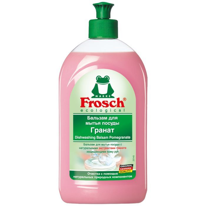 Средство для ручного мытья посуды Frosch Гранат 500 мл (4001499115233/4001499964527) изображение 2