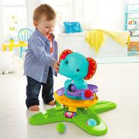 Игровой набор Fisher-Price Музыкальный Слонененок с шариками (DGT87) изображение 4