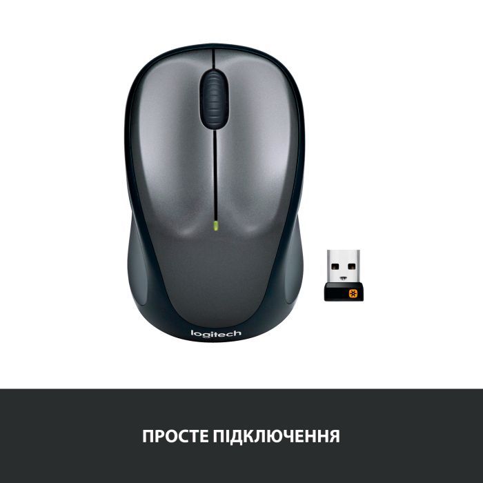 Мышка Logitech M235 Grey (910-002201) изображение 5