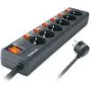 Мережевий фільтр живлення REAL-EL RS-6 EXTRA 1.8m, black (EL122300001) зображення 6