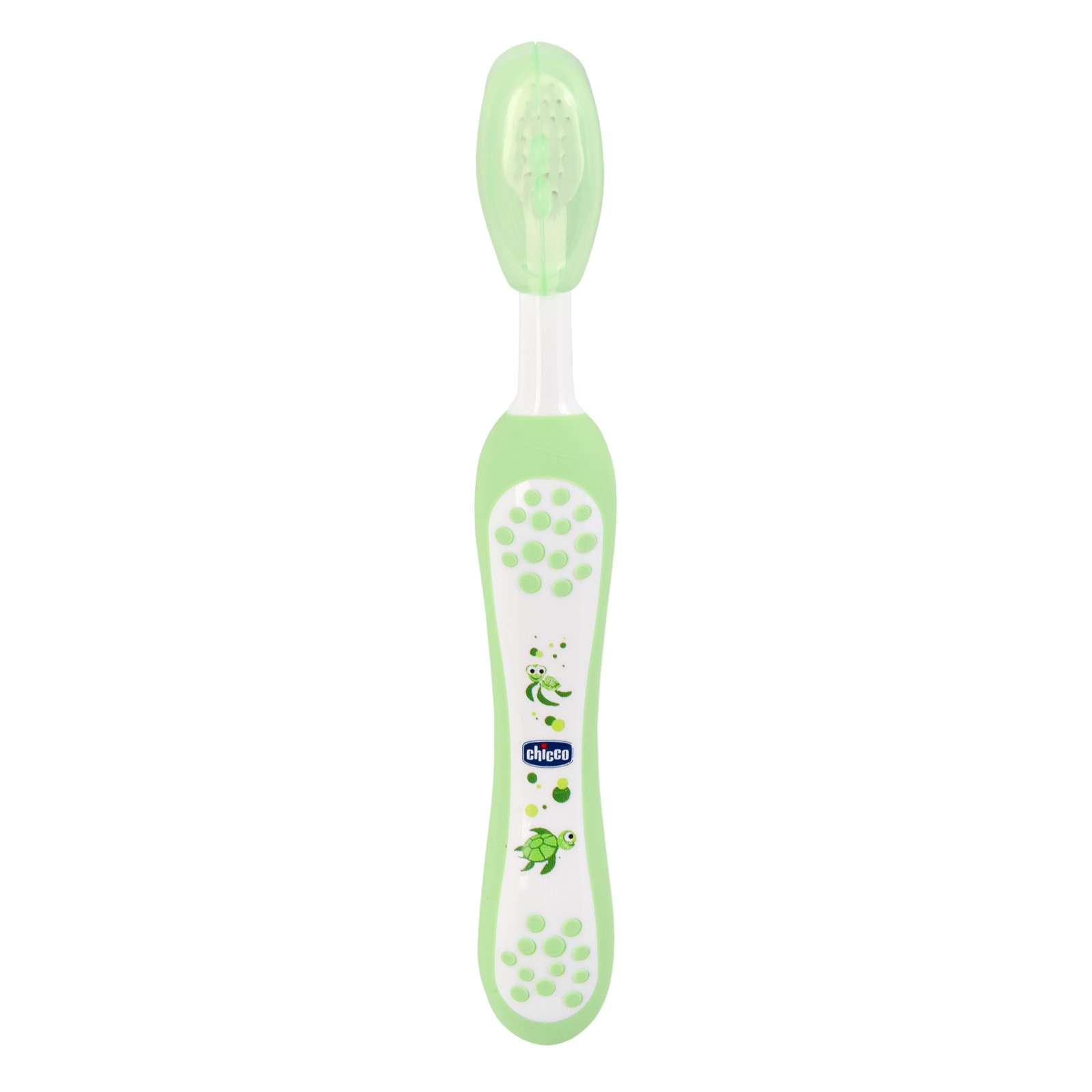 Дитяча зубна щітка Chicco зеленая (06958.00) зображення 2