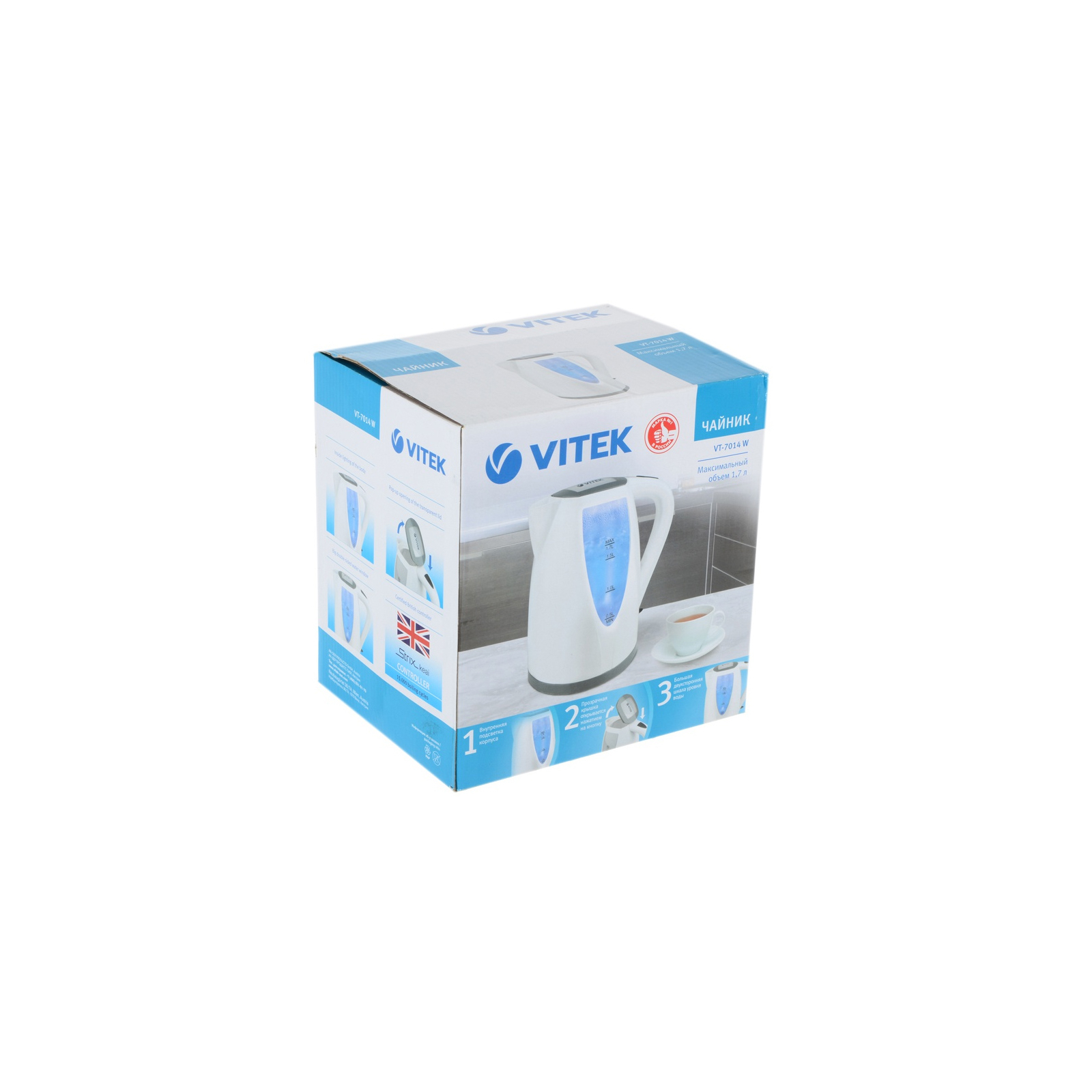 Електрочайник Vitek VT-7014 зображення 3