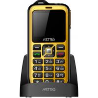 Мобильный телефон Astro B200 RX Black Yellow изображение 7