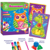 Набор для творчества Vladi Toys Вышивка лентами и пуговицами Сова (VT4701-04) изображение 3