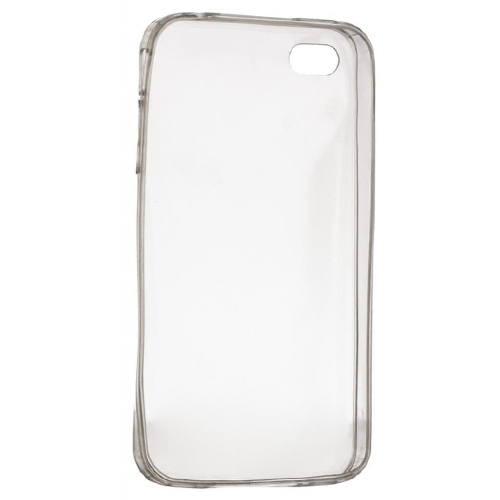 Чехол для мобильного телефона Digi для iPhone 4/4S - TPU Clean Grid (Transparent) (6287621) изображение 2