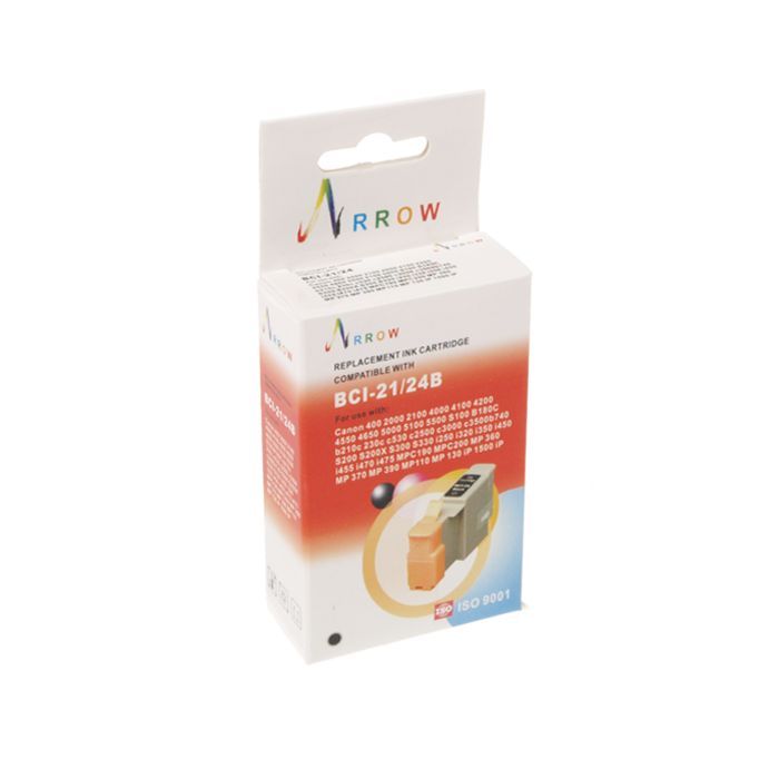 Картридж Arrow Canon BCI-21Bk/BCI-24Bk Black (BCI21/24B)
