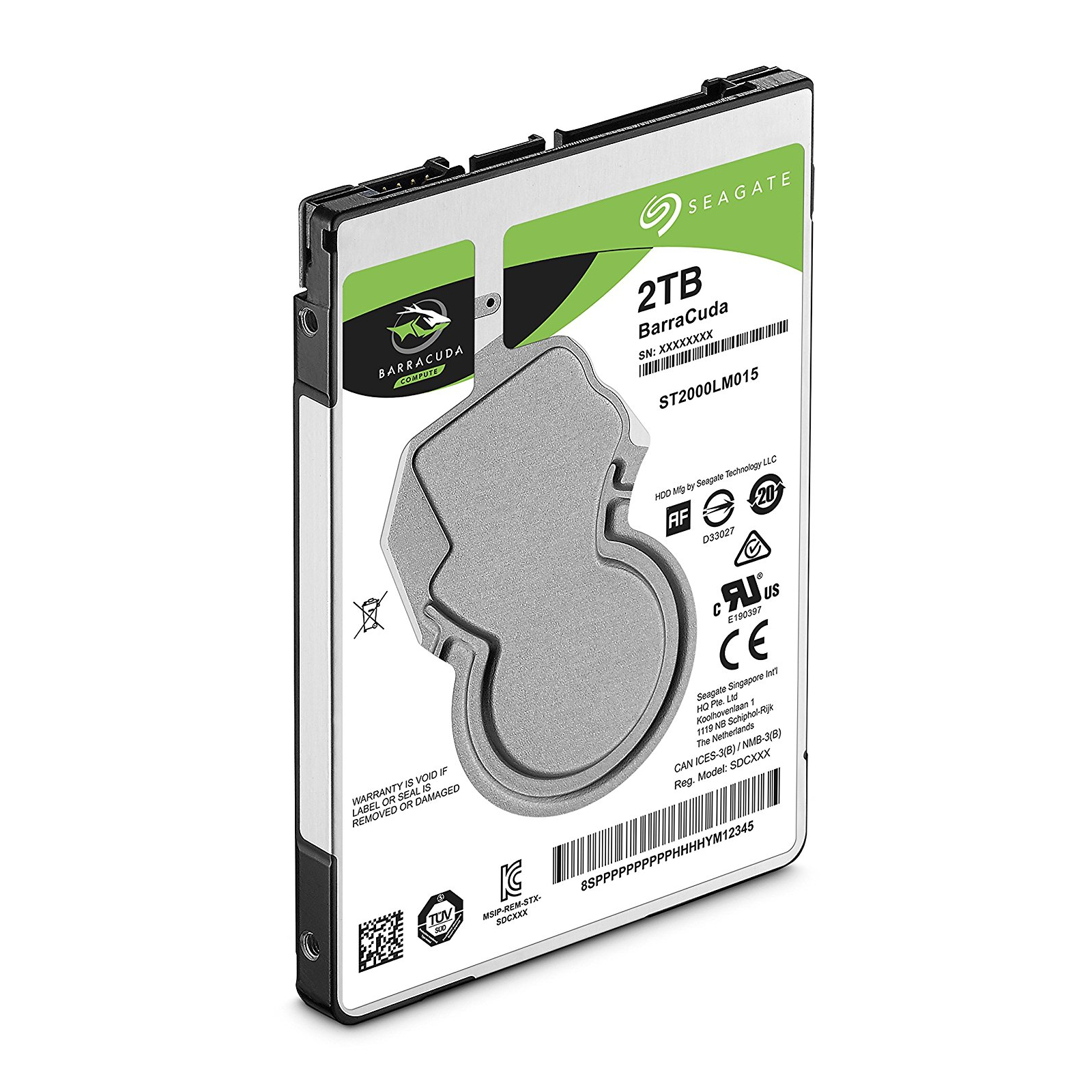 Жорсткий диск для ноутбука 2.5" 2TB Seagate (ST2000LM015) зображення 3