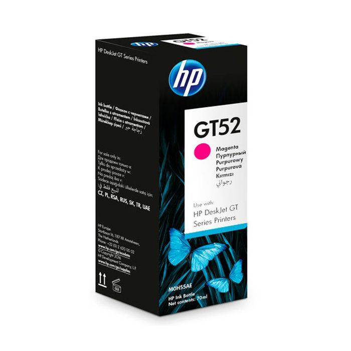 Контейнер с чернилами HP GT52 Magenta (M0H55AE) изображение 2
