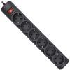 Мережевий фільтр живлення Defender 153, 3 m, 6 роз, black (99495)