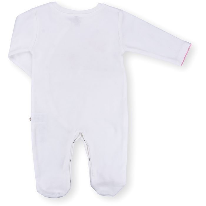Человечек детский Bibaby с нежными цветочками (60195-68G-pink) изображение 2