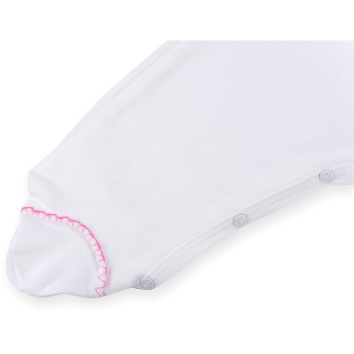 Человечек детский Bibaby с нежными цветочками (60195-68G-pink) изображение 6