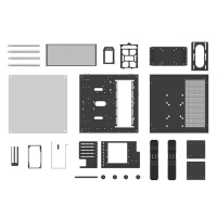 Корпус для ПК ThermalTake Core P1 Black (CA-1H9-00T1WN-00) изображение 11