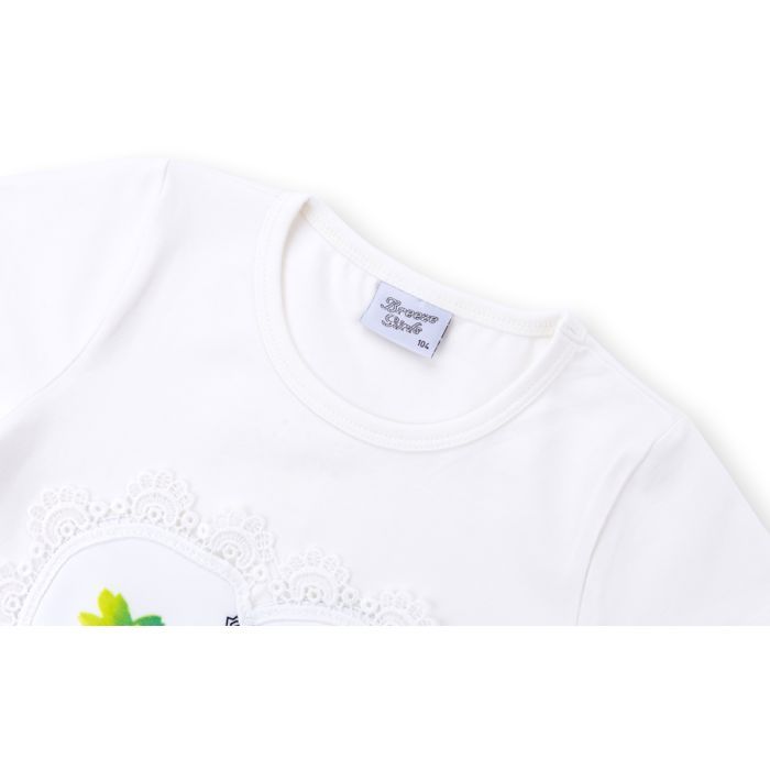 Футболка дитяча Breeze з вежею (8326-128G-white) зображення 2