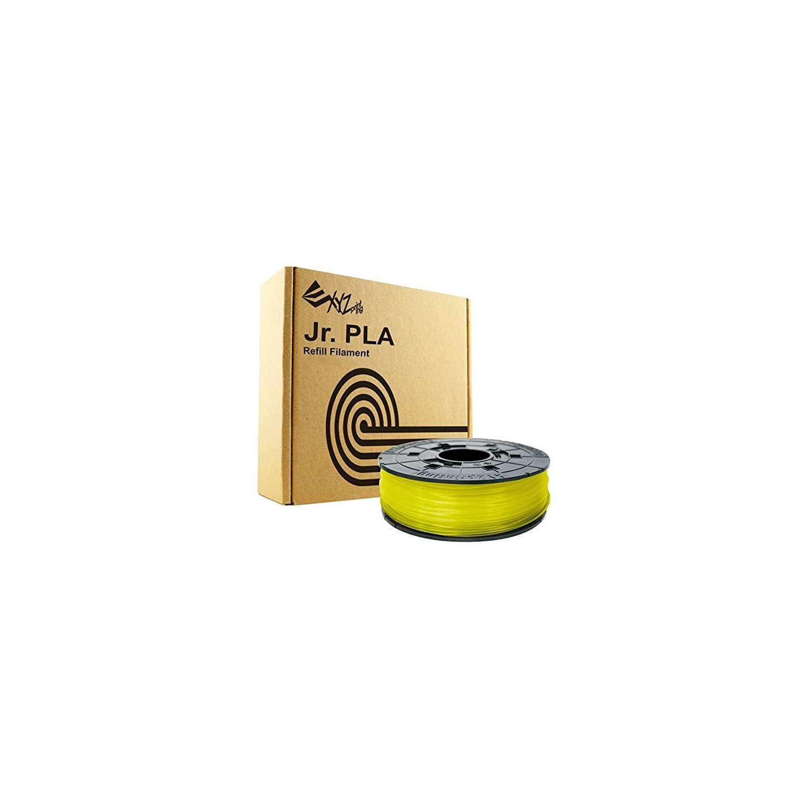 Пластик для 3D-принтера XYZprinting PLA(NFC) 1.75мм/0.6кг Filament, Clear Yellow (RFPLCXEU03J) зображення 2