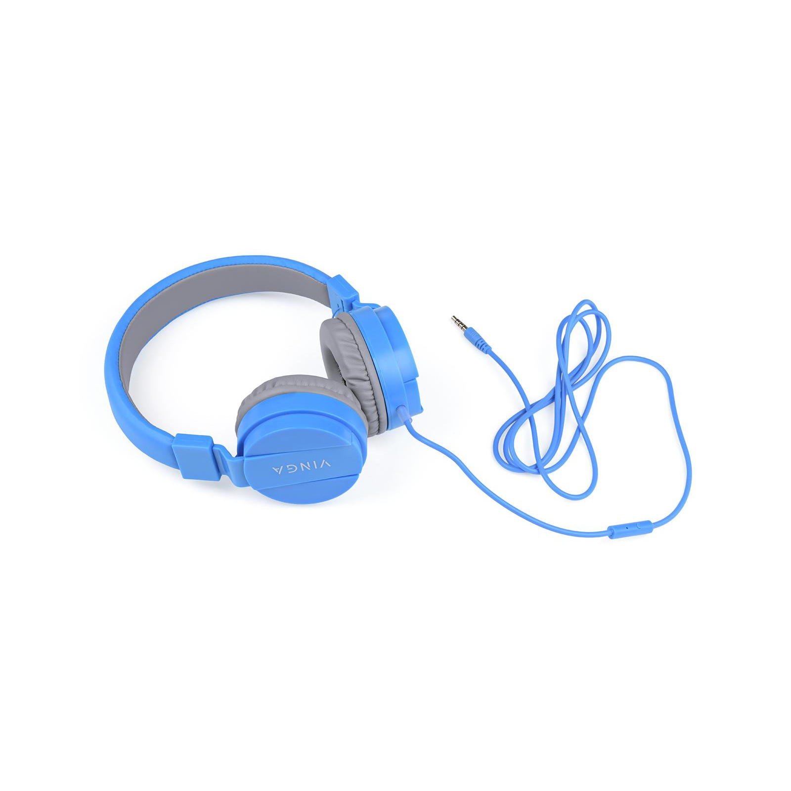 Навушники Vinga HSM035 Blue New Mobile (HSM035BL) зображення 4