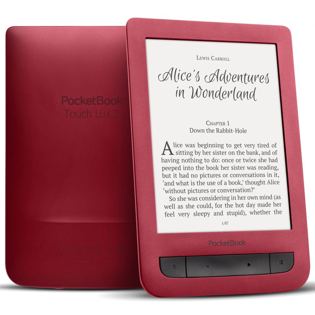 Электронная книга Pocketbook 626 Touch Lux3, Red (PB626(2)-R-CIS) изображение 8