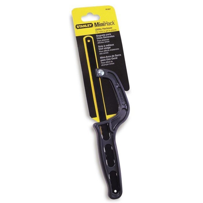 Ножівка Stanley Mini Hacksaw по металлу, длина полотна 254мм (0-20-807) зображення 3
