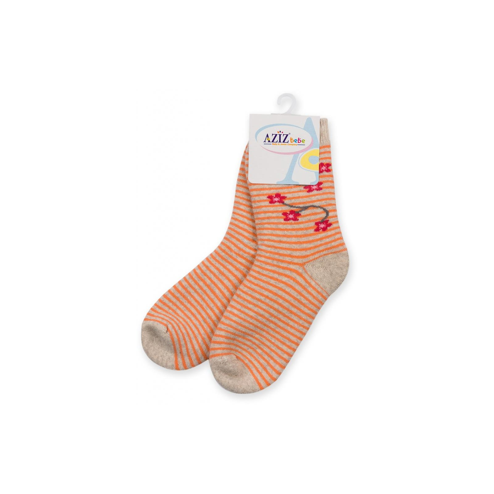Шкарпетки дитячі Aziz махрові помаранчеві (C34471-5G-orange)