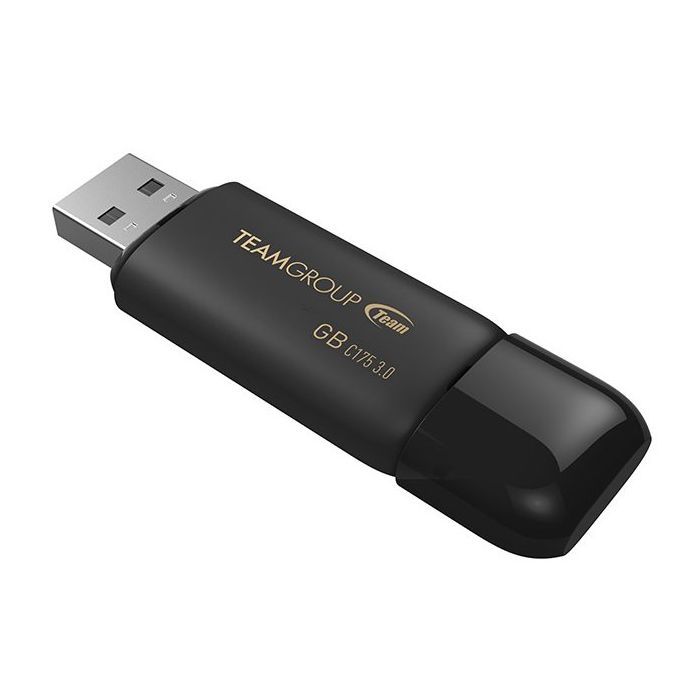 USB флеш накопитель Team 16GB C175 Pearl Black USB 3.1 (TC175316GB01) изображение 4