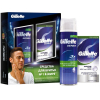 Набор для бритья Gillette Пена для бритья 250 мл + бальзам Sensitive Skin 100мл (7702018465828)